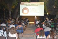 Cine en el Chalet Fontecha, este verano. / DIPUALBA